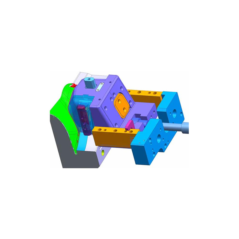 Important parts of injection molds: mold slides